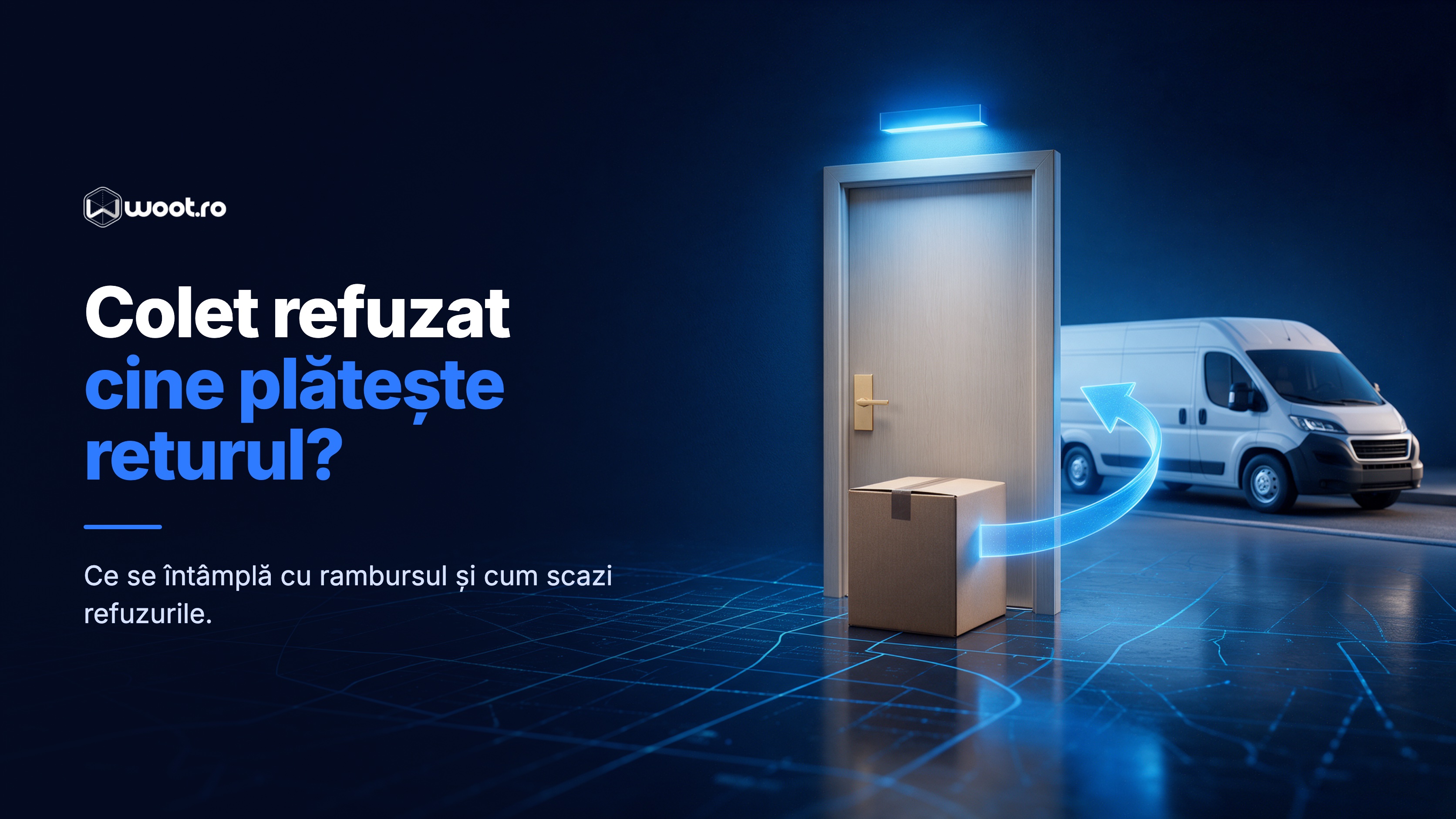 Colet refuzat sau neridicat: cine plateste returul si cum scazi refuzurile